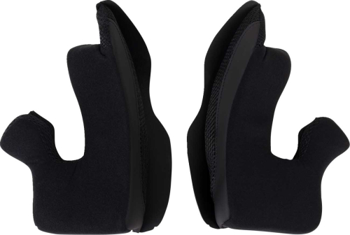 Moose Racing - Moose Racing Cheek Pads for Air Intake Helmets - Black - 2XL - 0134-3200