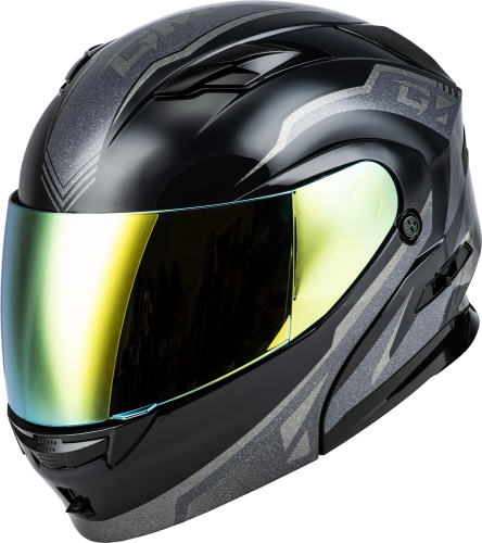 G-Max - G-Max MD-01 Volta Helmet - M101381303 - Silver/Gold/Gray Metallic - X-Small