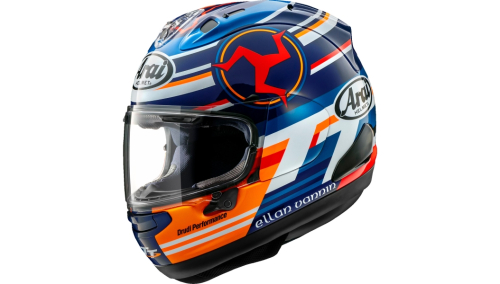Arai Helmets - Arai Helmets Corsair-X Isle of Man TT 2024 Helmet - 0101-17414 - Isle of Man TT 2024 - X-Small
