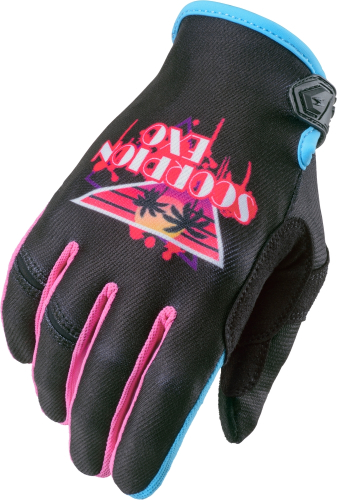 Scorpion - Scorpion Moto-Flex Sunset Gloves - G71-033 - Black - Small