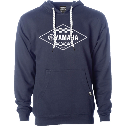 Factory Effex - Factory Effex Yamaha Diamond Pullover Hoodie - 27-88208 - Navy - 2XL