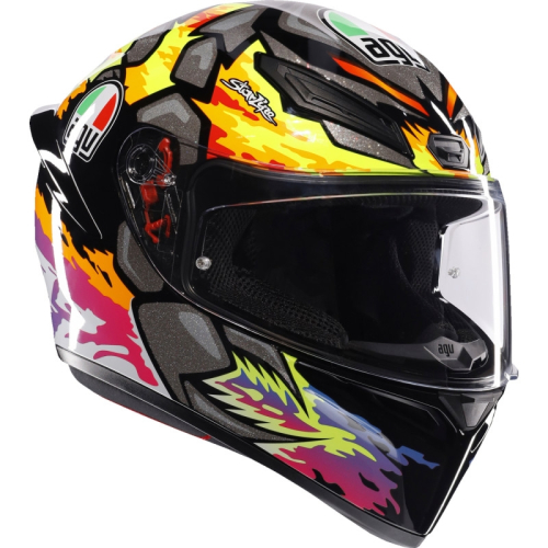 AGV - AGV K1 S Bezzechi 2023 Helmet - 2118394003-039-L - Multi - Large