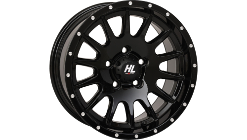 High Lifter Products - High Lifter Products HL25 Front/Rear Wheel - 15x7 - 4+3 Offset - 4/156 - Gloss Black - 15HL25-1256