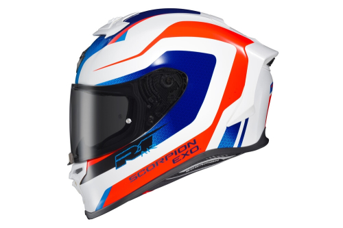 Scorpion - Scorpion EXO-R1 Air Hive Helmet - R1-1133 - Red/White/Blue - Small