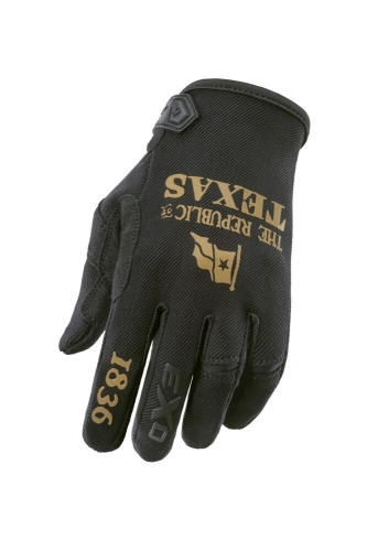 Scorpion - Scorpion Moto-Flex Lone Star Gloves - G49-085 - Black/Gold - Large