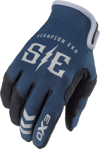 Scorpion - Scorpion Air-Stretch Charge Gloves - G44-074 - Blue/Gray - Medium