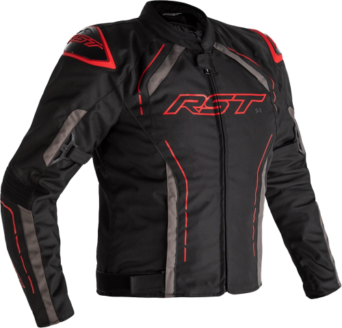 RST - RST S1 CE Jacket - 102559GRY-50 - Black/Gray/Red - 3XL