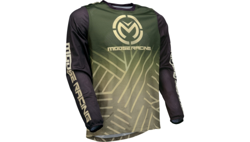 Moose Racing - Moose Racing Sahara Jersey - 29107947 - Green/Black - 3XL