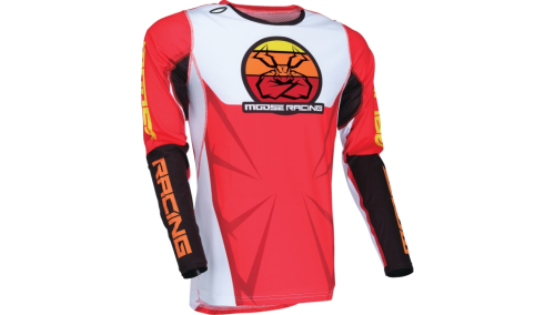 Moose Racing - Moose Racing Agroid Jersey - 2910-7911 - Red/Black/White - Small