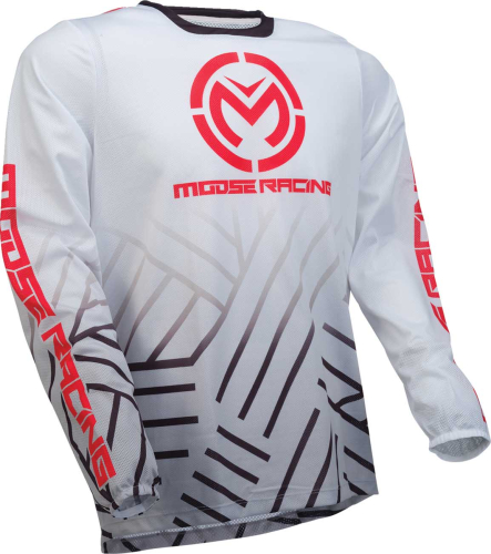 Moose Racing - Moose Racing Sahara Jersey - 29107853 - Black/White - 2XL