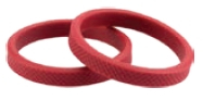 PUIG - PUIG Vintage Frame Slider Rings - Red - 3667R