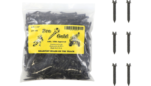 Gold Screws - Gold Screws Pro Gold Ice Screw - 1-1/4in. - 1-1/4"500