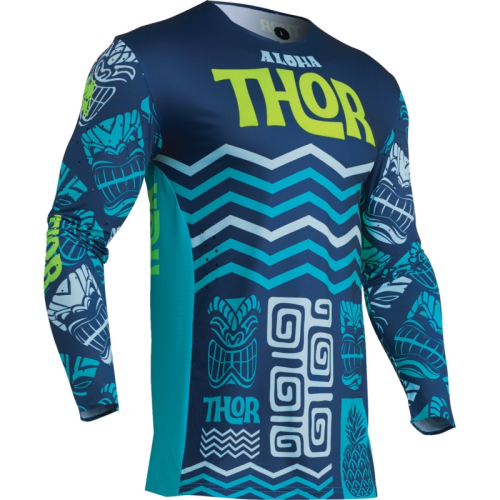 Thor - Thor Prime Aloha Jersey - 2910-7893 - Navy/Aqua - Small