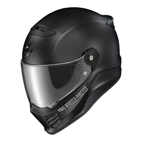 Scorpion - Scorpion Covert FX VTwin Visionary Helmet - CFX-1104 - Matte Black - Medium