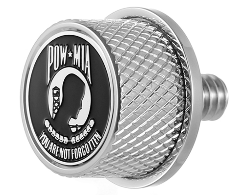 Figurati Designs - Figurati Designs Seat Mounting Knob - Stainless Steel with POW MIA - FD50-SEAT KN-SS