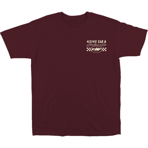 FMF Racing - FMF Racing Iconic T-Shirt - FA23118910MAR2X - Maroon - 2XL