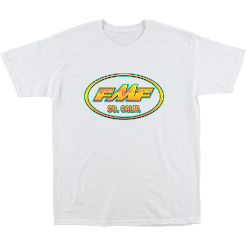 FMF Racing - FMF Racing Splash T-Shirt - SP23118901WHTS - White - Small