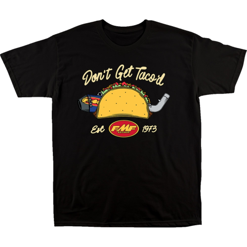 FMF Racing - FMF Racing Exhaust CO T-Shirt - SP23118913BLKL - Black - Large