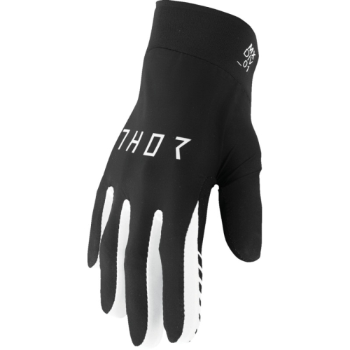Thor - Thor Agile Solid Gloves - 3330-7669 - Black/White - X-Small