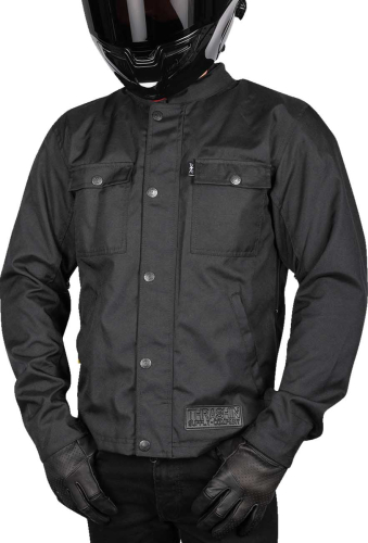 Thrashin Supply Company - Thrashin Supply Company Atlas Riding Jacket - TMJ-09-11 - Black - X-Large