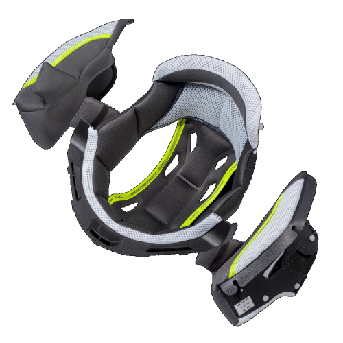 Scorpion - Scorpion Kwikwick II Liner/Cheek Pad Kit for EXO VX-16 Helmets - 2XL - 16-600-07