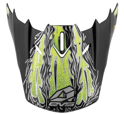 EVS - EVS Replacement Ergon Visor for T5 Helmet - Black - HE18T5EG-VSBK