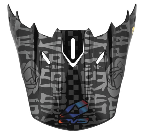 EVS - EVS Replacement Evilution Visor for T5 Helmet - Black - HE18T5EV-VSBK