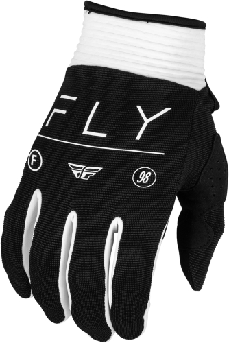 Fly Racing - Fly Racing F-16 Womens Gloves - 377-812L - Black/White - Large