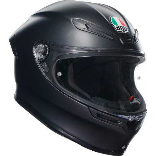 AGV - AGV K6 S Solid Helmet - 2118395002011XL - Matte Black - X-Large