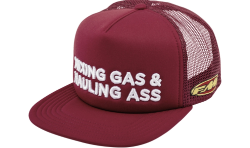 FMF Racing - FMF Racing Gass Hat - FA7196903RED - Red - OSFM