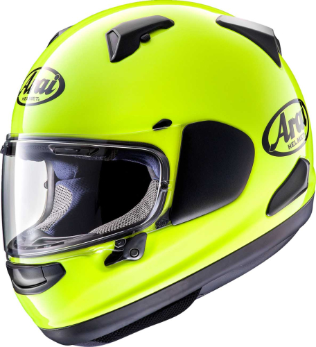 Arai Helmets - Arai Helmets Quantum-X Solid Helmet - 0101-15732 - Fluorescent Yellow - Medium