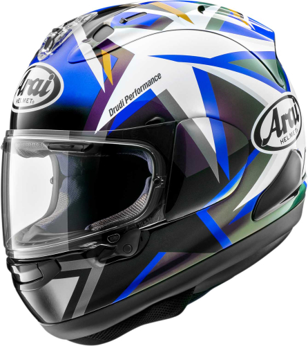 Arai Helmets - Arai Helmets Corsair-X Vinales-5 Helmet - 0101-15785 - Black/Blue - X-Small