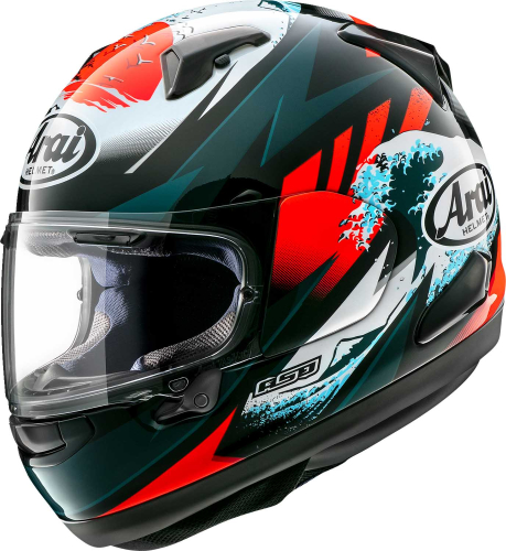 Arai Helmets - Arai Helmets Quantum-X Wave Helmet - 0101-16006 - Wave - Medium