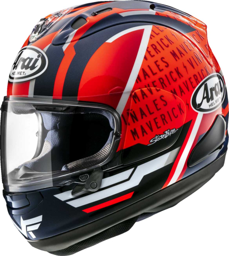 Arai Helmets - Arai Helmets Corsair-X Vinales-6 Helmet - 0101-16682 - Red - Large
