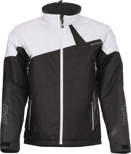 Arctiva - Arctiva Pivot 6 Insulated  Jacket - 3120-2094 - Black/White - Small