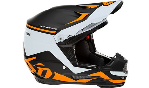 6D - 6D ATR-2Y Drive Youth Helmet - 11-6312 - Neon Orange - Large