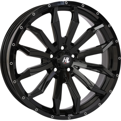 High Lifter Products - High Lifter Products HL21 Front/Rear Wheel - 20x7 - 4+3 Offset - 4/137 - Gloss Black - 20HL21-1237