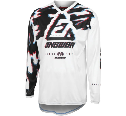 Answer - Answer Syncron Meltdown Jersey - 447945 - Red/Blue/White - X-Small