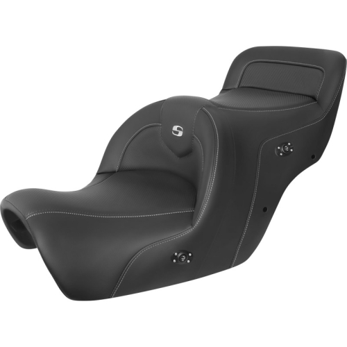 Saddlemen - Saddlemen Road Sofa CF Seat without Backrest - Heated - H88-07-185HCT