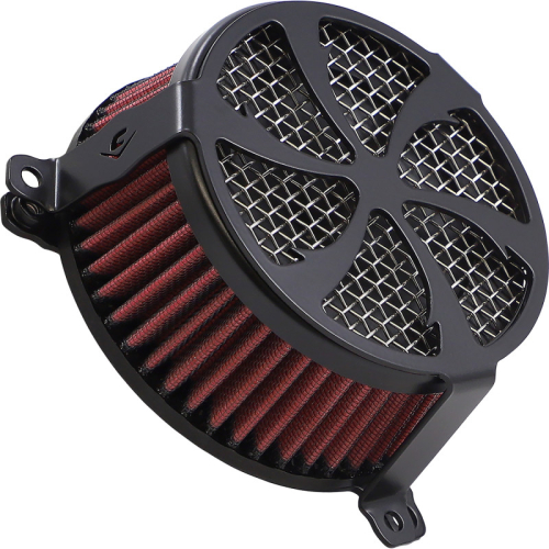 Cobra - Cobra Swept Air Cleaner Kit - Black - 06-0267-01B-SB