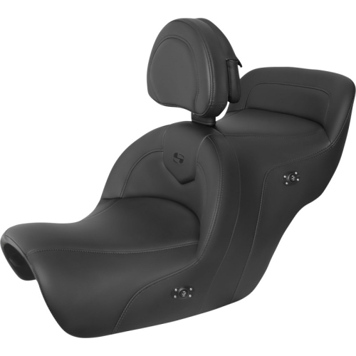 Saddlemen - Saddlemen Road Sofa Seat with Backrest - Heated - H88-07-187BRHCT