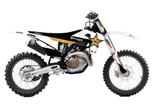 DCOR - DCOR 2023 Husqvarna Rockstar Graphics Complete Kit - Black - 20-70-403