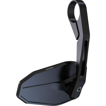 Highsider - Highsider Victory Slim Bar End Mirror - Matte Black - 301-267