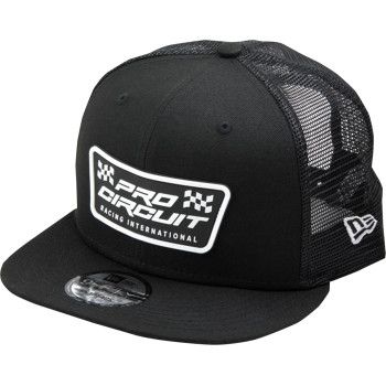 Pro Circuit - Pro Circuit Checkered Flag Patch Hat - 6720104 - Black - OSFA