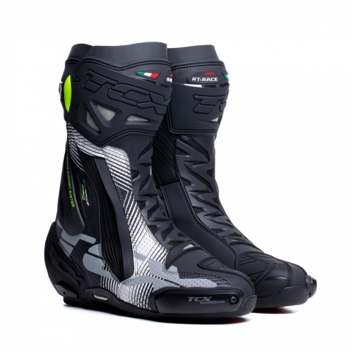 TCX - TCX RT-Race Pro Air Boots - 20179T7657-378-45 - Black/White/Gray - 45