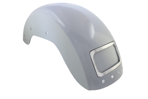 Bagger Nation - Bagger Nation The Fix Rear Fender with Lightning Bolt - Black - CRF-M8ST-SG-LB-B