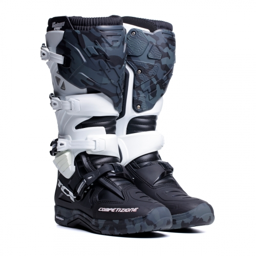 TCX - TCX Comp EVO 2 Michelin Boots - 20179T9662-36I-39 - Black/White/Camo - 39