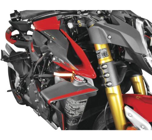 New Rage Cycles - New Rage Cycles LED Replacement Turn Signals - Front - BRUTALE1K-FB