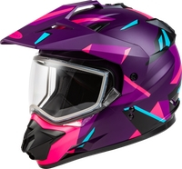 G-Max - G-Max GM-11S Ripcord Adventure Snow Helmet - A2114915 - Matte Purple/Pink - Medium