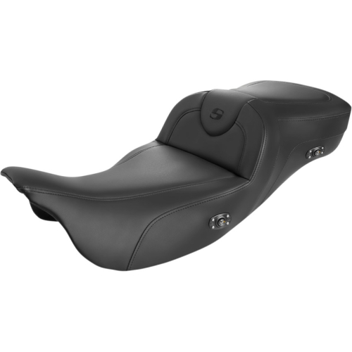 Saddlemen - Saddlemen Extended Reach Heated Road Sofa Seats without Drivers Backrest - 808-07B-188HCT